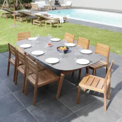ODAChaise de jardin en teck massif