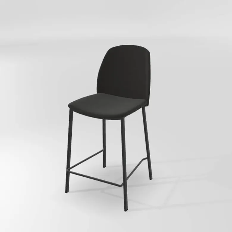 Olivia Tabouret snack moderne en tissu