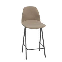 Ona Tabouret moderne rembourré en simili hauteur snack