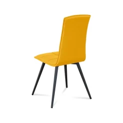 Oregon Chaise matelassée italienne avec pieds en métal