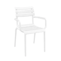 Paris Fauteuil moderne empilable en polypropylène