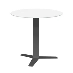 Peliccan Table snack ronde moderne en verre