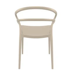 Pia Chaise tendance empilable en polypropylène