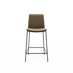 Primera Tabouret snack de style contemporain belge en tissu