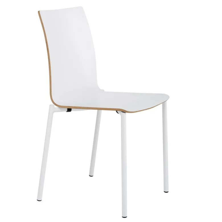 Pro's Chaise moderne en métal et stratifié