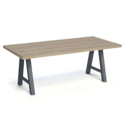 Querido Table moderne de salle à manger en stratifié
