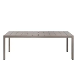 Rio Table de jardin en aluminium rectangulaire fabriquée en Italie