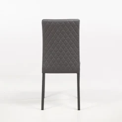 Roma Chaise contemporaine italienne dos matelassé