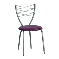 Romance Carrier® Chaise de cuisine fabriquée en France en synthétique et métal
