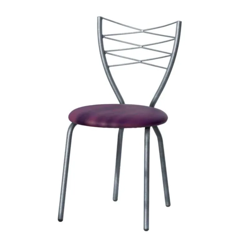 Romance Carrier® Chaise de cuisine fabriquée en France en synthétique et métal