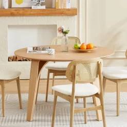 RomaneTable design ronde en bois