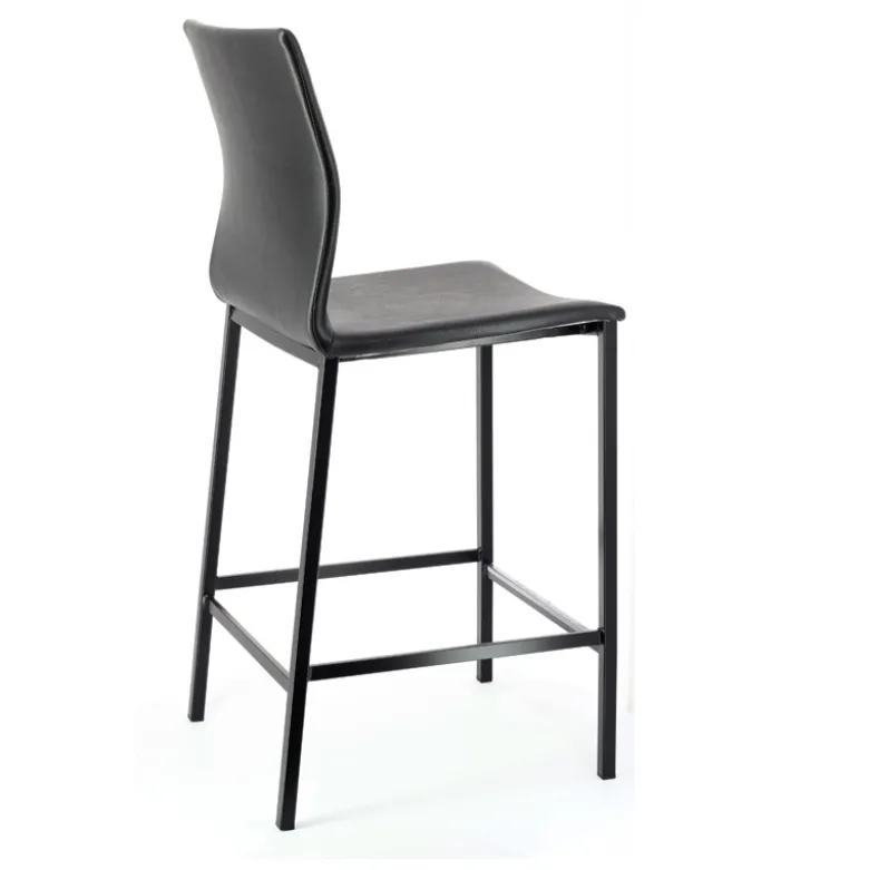 Sierra Tabouret snack en métal et simili
