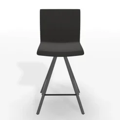 Silva Tabouret snack design tissu et métal
