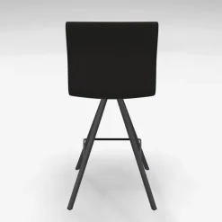 Silva Tabouret snack design tissu et métal