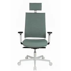 Sitness Life 80 Fauteuil de bureau design réglable avec appui tête