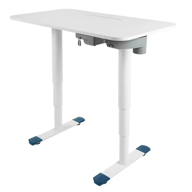 Sitness X Up 20/30 Bureau électrique réglable en hauteur rectangulaire blanc