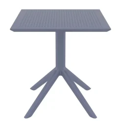 Sky Petite table carrée en résine