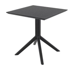 Sky Petite table carrée en résine