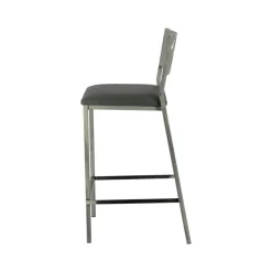 Slide Carrier® Tabouret moderne snack en synthétique et métal