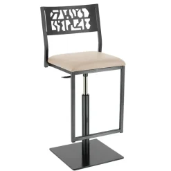 Slide Carrier® Tabouret pivotant et réglable en hauteur style industriel