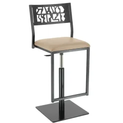 Slide Carrier® Tabouret pivotant et réglable en hauteur style industriel