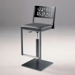 Slide Carrier® Tabouret pivotant et réglable en hauteur style industriel