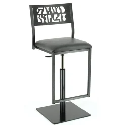 Slide Carrier® Tabouret pivotant et réglable en hauteur style industriel