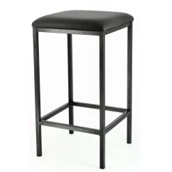 Slide Carrier® Tabouret snack en métal sans dossier assise synthétique