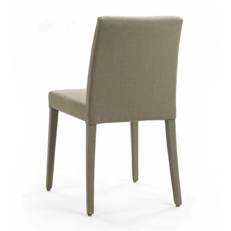 Slim Cover Mobitec® Chaise avec pieds gainés en tissu