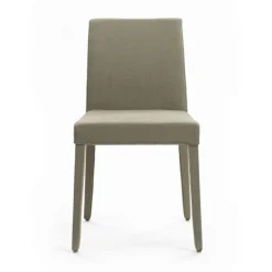 Slim Cover Mobitec® Chaise avec pieds gainés en tissu