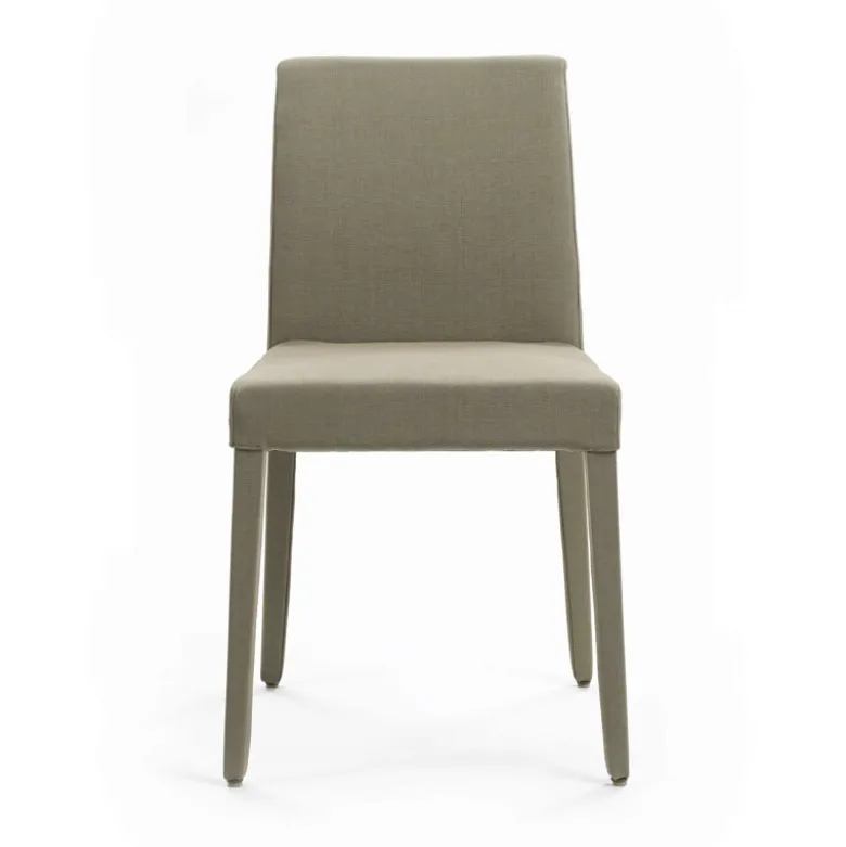 Slim Cover Mobitec® Chaise avec pieds gainés en tissu