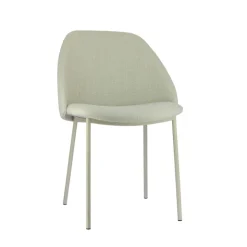 Soda Chaise cosy en tissu avec pieds en métal
