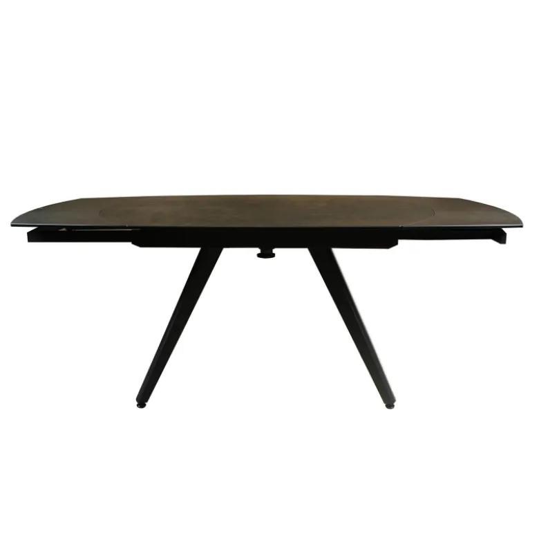 SofiaTable moderne extensible en céramique avec pieds en métal