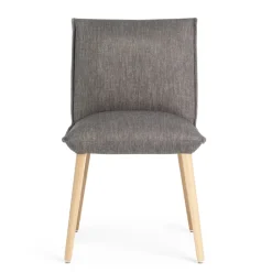 Soft Mobitec® Chaise en tissu et bois cocooning