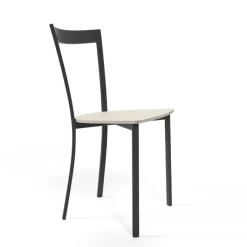 Spirit Chaise de cuisine métal et bois