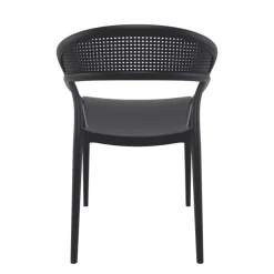 Sunset Chaise design de jardin empilable en polypropylène