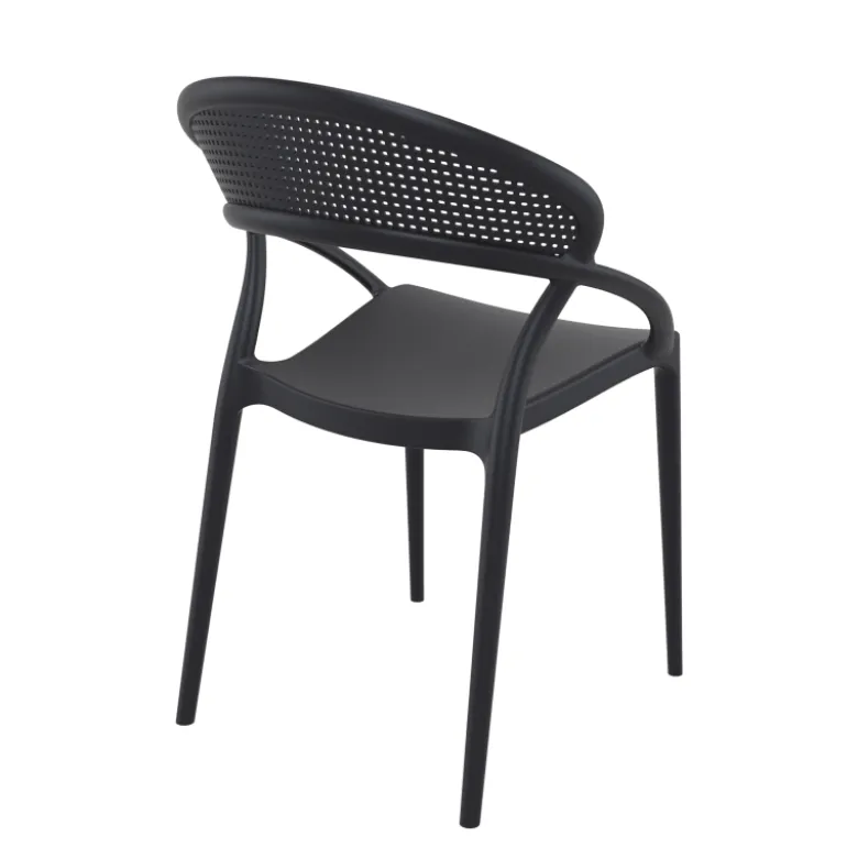 Sunset Chaise design de jardin empilable en polypropylène