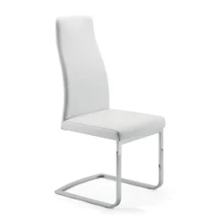 Sveva SLH Chaise de salle à manger italienne pieds luge
