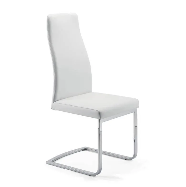 Sveva SLH Chaise de salle à manger italienne pieds luge