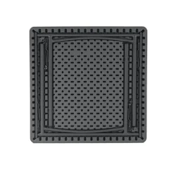 Table XXLTable pliante carrée gris foncé