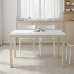 Toy bois Table de cuisine en céramique avec rallonge