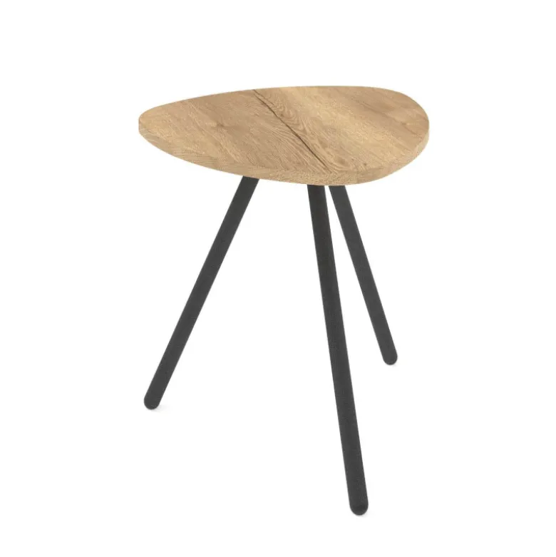 Trevi Table basse design triangulaire en stratifié