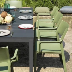 Trill Fauteuil de jardin empilable en polypropylène