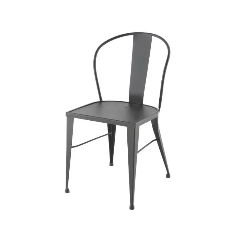 Turia 531 Chaise industrielle vintage en métal