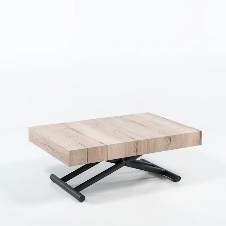 Ulisse Table relevable en mélaminé avec allonges
