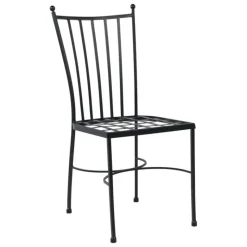 Venecia Chaise de jardin en acier style provençal