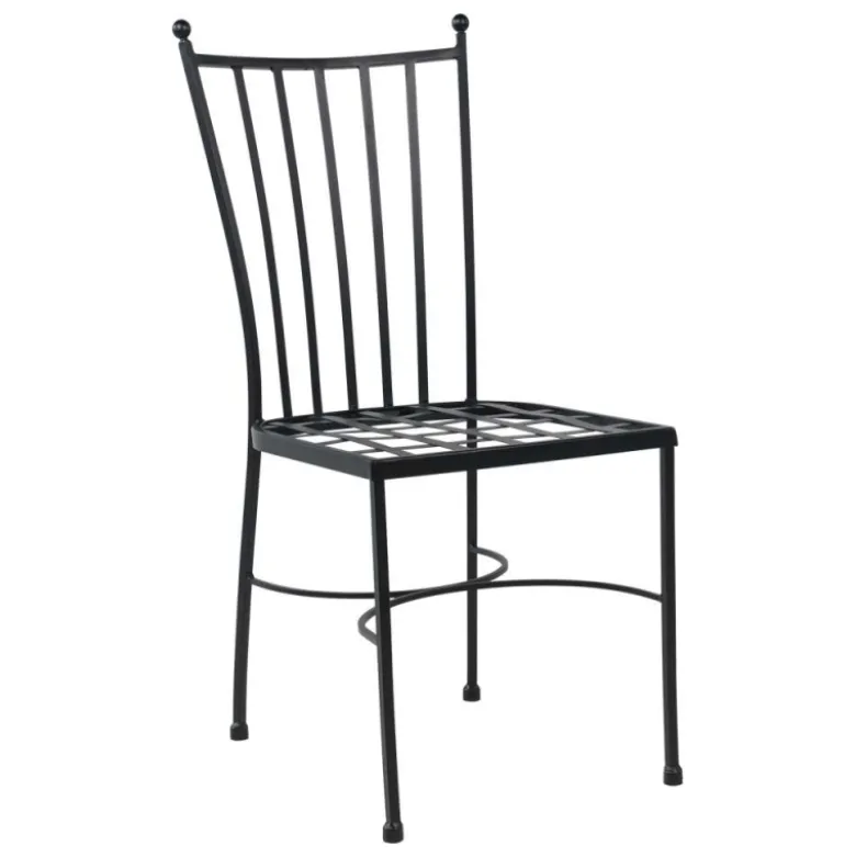 Venecia Chaise de jardin en acier style provençal
