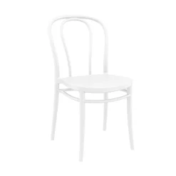 Victor Chaise bistrot en polypropylène empilable