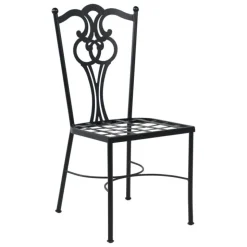 Viena Chaise de jardin provençale en acier