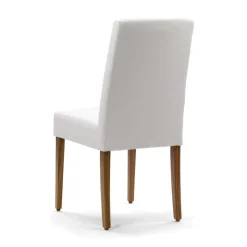 Vigo Chaise de salle à manger Mobitec® contemporaine en bois et tissu